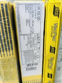 Zvaracie elektrody ESAB 3.2x350mm OK 55.00, OK 76.35 - 2