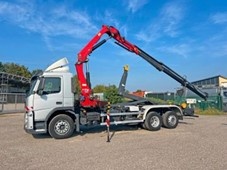 9000 Volvo FM 420 - 6x2 – Hákový natahovák + HR-HMF 1702-3 – - 2