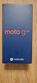 Predám nový mobilný telefón Motorola Moto G 04 - 2