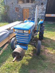 Malotraktor Iseki TS1610, pluh, mulčovač - 2