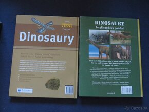 2x Encyklopédia o dinosauroch - ako NOVÉ - 2