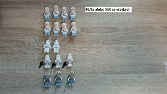 Predám rôzne Lego Star Wars figurky - 2