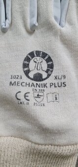 Pracovné rukavice Mechanik Plus XL/9 - 2