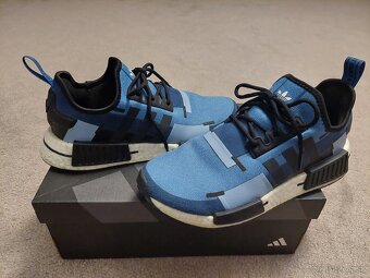 Adidas NMD_R1 Focus Blue/ Core Black/ Ambush Sky - 2