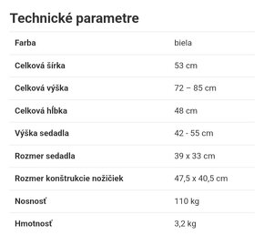 Stolička do sprchy - 2