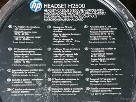 HP H2500 Headset - slúchadlá - 2