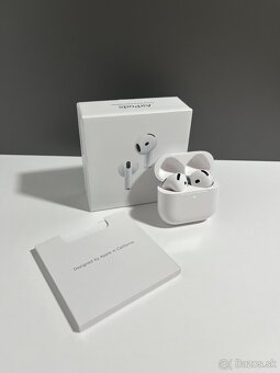 Nové, nepoužité, zabalené Airpods 4 z ANC - 2