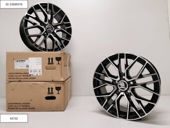 Škoda Octavia, Karoq alu disky 5x112 R17 ET47 7,5J 1229 - 2