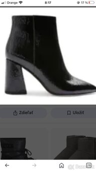 Topshop členkové čižmy - 2