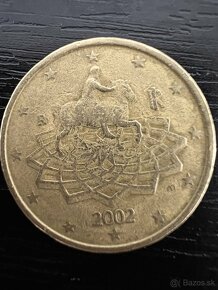 0.50 euro cent Italy 2002 - 2