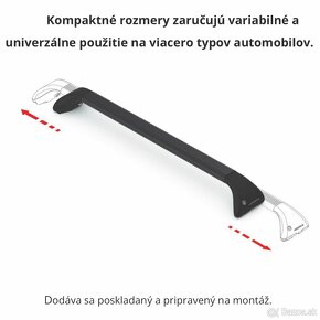 Strešné nosiče Nordrive Snap steel - 2