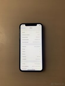 iphone X 256GB nová batéria(100% kapacitu) - 2