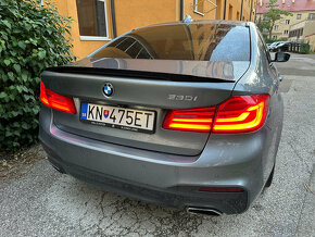 Lipo spoiler kridlo na kufor pre BMW rada 5 G30 F10 F90 - 2