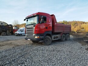 Preprava sypkých materiálov Tatra 815, Scania , autodoprava - 2