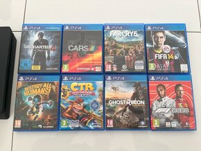 PS4 SLIM , 500 GB - málo používané - 2