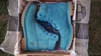 (nepouzivane - ojedinela farba) modre Timberland (c. 37) - 2