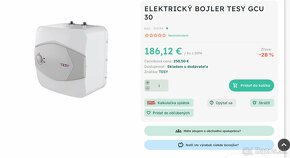 Novy elektrický bojler TESY GCU 30 - 2