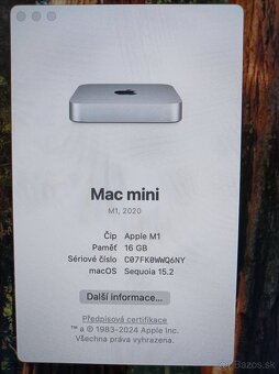 Mac mini M1 2020 - 2