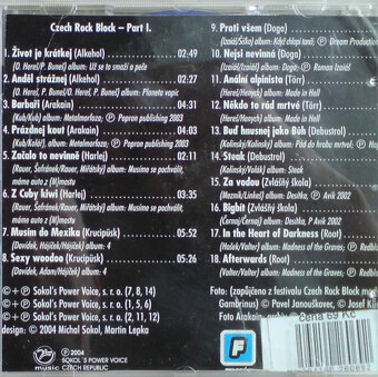 Česka metal výberovka-CD - 2