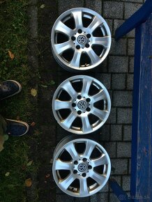 15" disky 5x112 mm, VW, Škoda, Seat, 3 kusy - 2