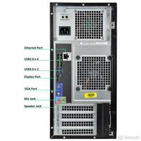 Kancelársky počítač DELL 3020 - štvorjadrový procesor i5 - 2