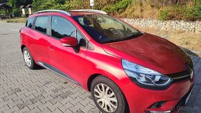 Renault Clio Grandtour (2018, 53 000 km, červená metalíza) - 2