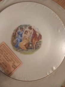 Porcelánové taniere Tri grácie - 2