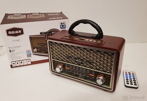 Retro radio MEIER M-156B dialkove ovladanie, BT - 2