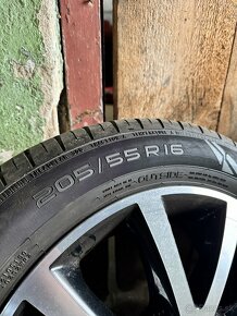 Kolesa vw 5x112 r16 letne+zimne pneu - 2