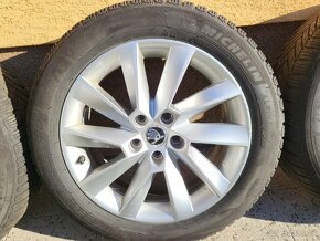 Elektrony Škoda 17" 5x112 pneu 215/55 R17 - 2