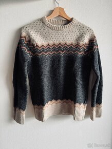 Merino sveter Fjallraven Övik Knit Sweater - 2