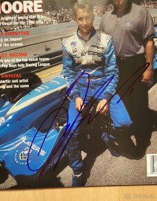 Greg Moore Indy 500 orig. autogram v Indy Car Magazine - 2