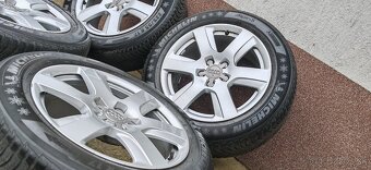 ALU Audi 5x112 a zimné Michelin Alpin 5 225/55 R17 - 2