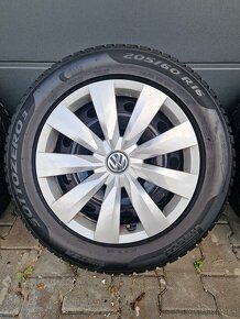 5x112 r16 kolesa vw touran disky zimne 205 60 16 volkswagen - 2