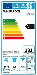 Whirlpool AWE 7519 - Práčka - 2