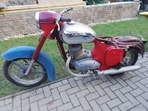 Jawa 250 typ 353 na prihlásenie - 2