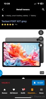 Tablet Teclast P30T grey 128GB - 2