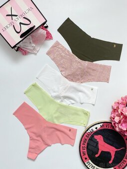 Victoria’s Secret PINK nohavičky tanga M - 2