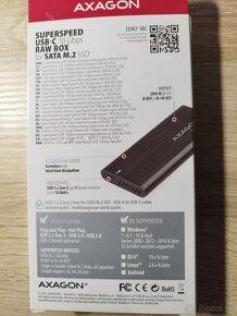 Externý box SATA M.2 SSD - 2