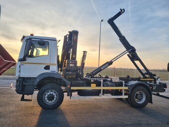 MAN 4x4 TGM 18.290 NOSIČ KONTAJNERU + RUKA HIAB - 2