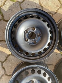 Kolesa 5x112 R15 plechové disky do vw Seat Audi - 2