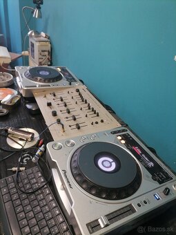 2x Pioneer CDJ800MK2 + 2 Mixážne pulty + kufor - 2