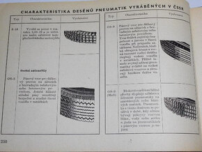 Srovnávací a typové tabulky motorových vozidel - 2