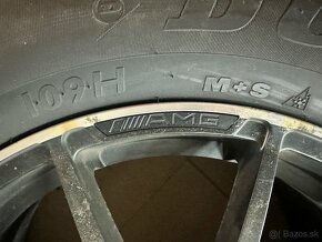 Zimne pneumatiky Dunlop 265/55 R19 spolu s Diskami Mercedes - 2