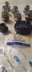 krytka kolesa Ford, modrá, Ø 54,5mm, skrutky kolies s krytk - 2