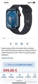 Predam vymenim Apple Watch Series 9 (GPS + Cellular) 45mm - 2