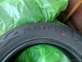 Predám Letné Pneu Continental EcoContact 6 215/55 R17 - 2