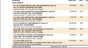 Štvorhranné pletivo NOVÉ NA 125metrov - 2