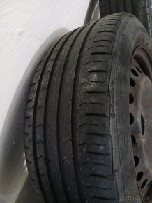 Predám 4 ks kolesa 5x108 r16, letné pneumatiky 205x55 R16 Co - 2