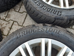 Sada hlinik. disk 4ks VW - BRIDGESTONE Blizzak  235/55 R17 - 2